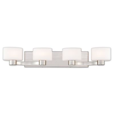 Quoizel Tatum Bathroom Vanity Light in Brushed Nickel - Bed Bath & Beyond